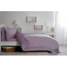 Belledorm 400 Thread Count Sateen Egyptian Cotton Flat Sheets in Mulberry